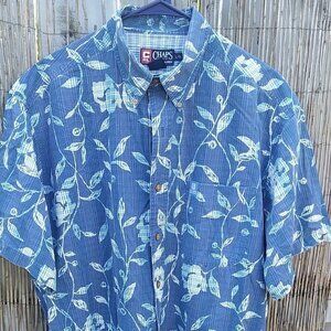 Chaps Ralph Lauren Floral Hawaiian Men  - LG
